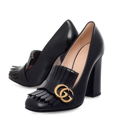 gucci loafer heels